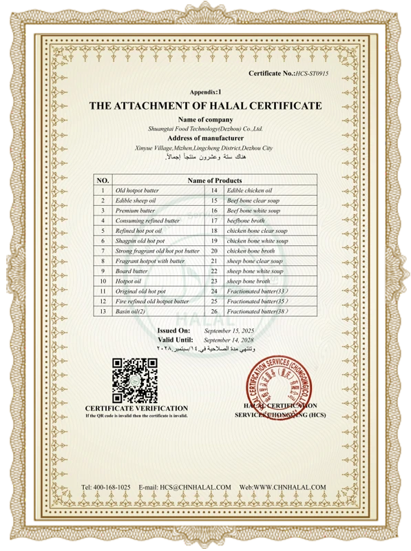 HALAL Certificate